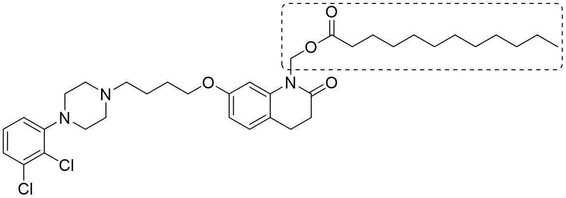 Aripiprazole lauroxil