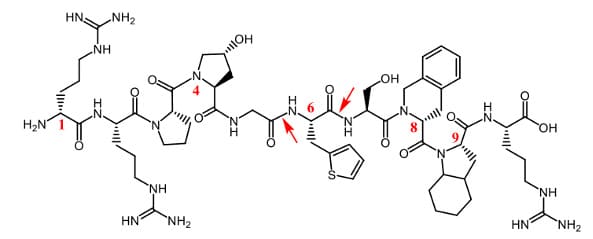 Icatibant structure
