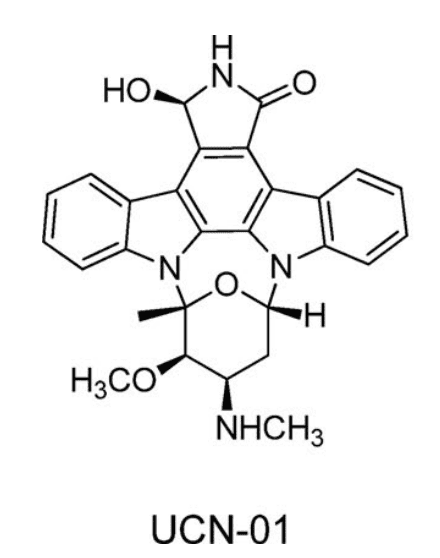 Chemical structure of UCN-01