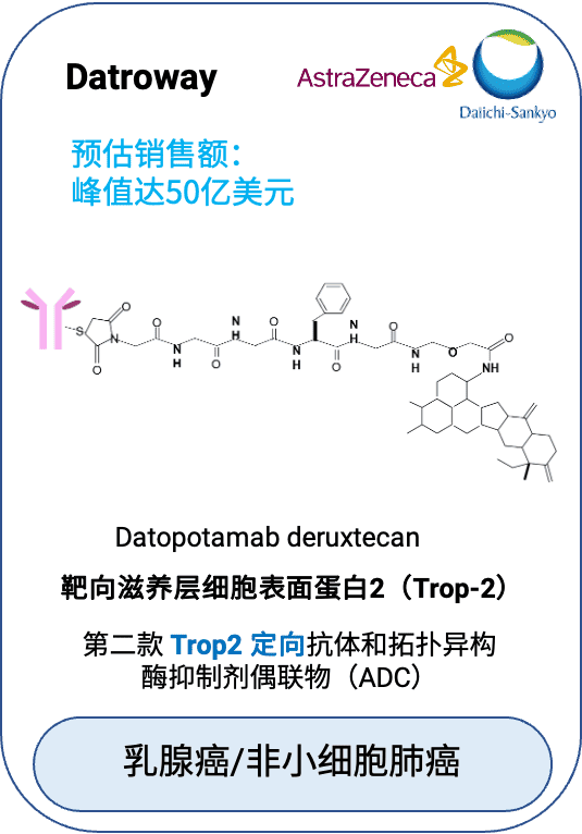 Datroway（datopotamab deruxtecan dlnk，ADC，Trop 2）