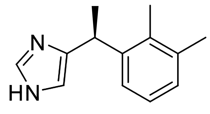 右美托咪定的结构式