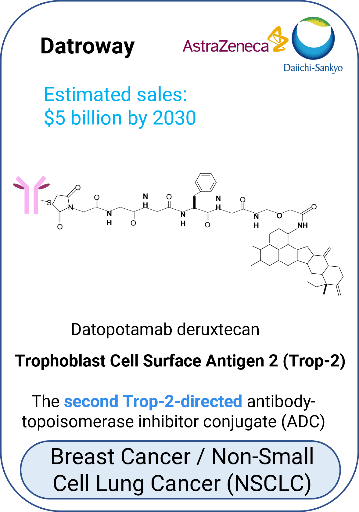 Datroway (Datopotamab Deruxtecan dlnk, ADC, Trop 2)