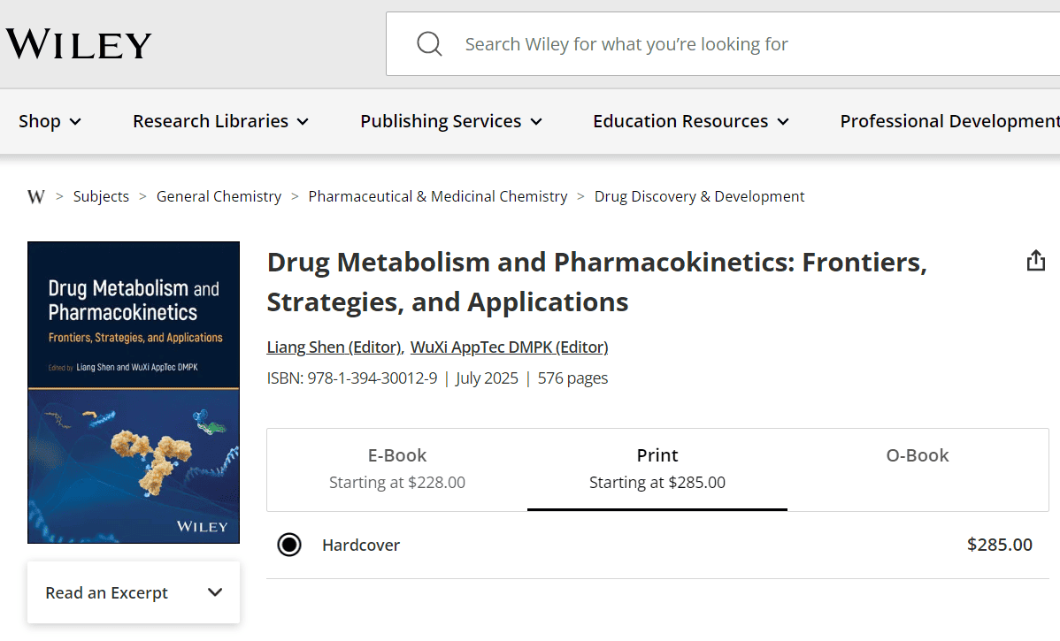 Drug Metabolism and Pharmacokinetics: Frontiers, Strategies, and Applications